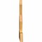 Ekena Millwork Saratoga Rough Sawn Timber Gable Bracket, Western Red Cedar, 48"W x 32"H x 2"D x 6"F, 16/12 Pitch GBW048X32X0206SAR00RWR - alternate 2